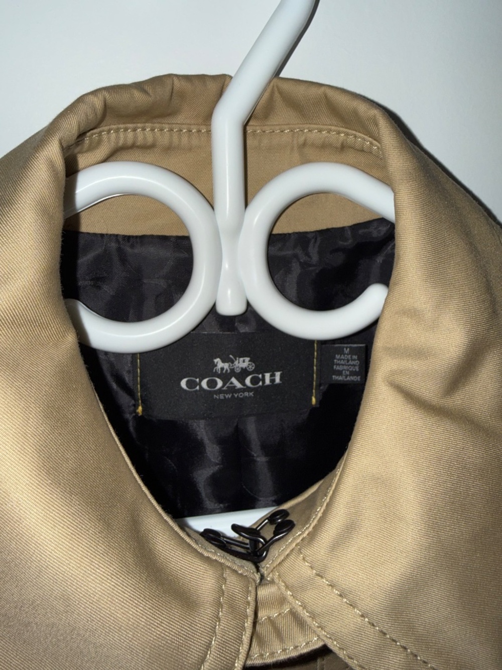 Coach Classic Trench Coat- tan/camel - Picture 3 of 4